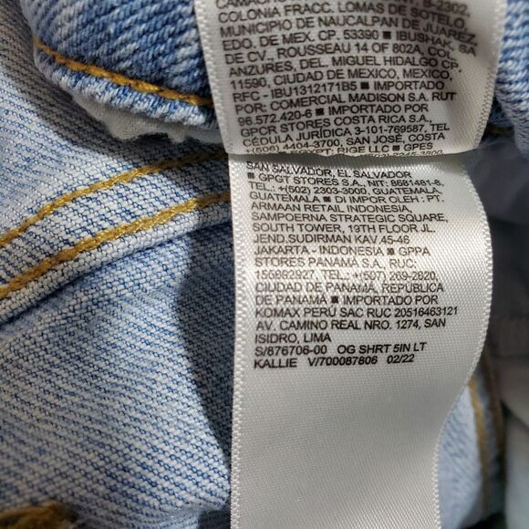 Old Navy High Rise O.G Straight Shorts Size 26 NWT Reg $39.99 - Picture 13 of 14